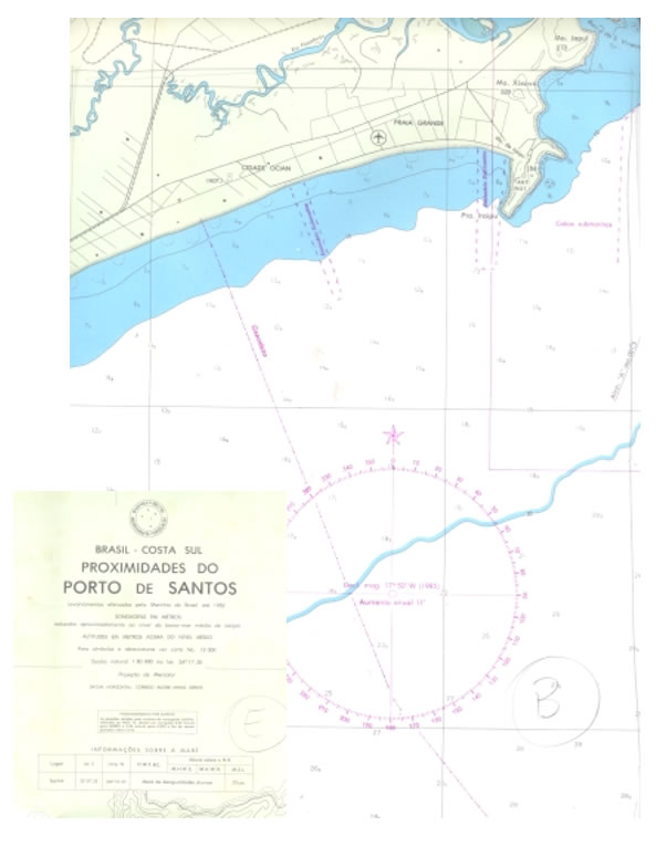 Navegação por assunto Cartas náuticas - Brasil - Obras anteriores