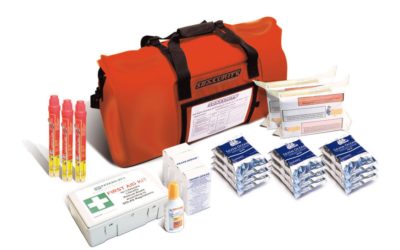 MATERIAL DE SALVAMENTO DO PACOTE DE EMERGÊNCIA