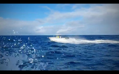 Lancha Victory 260 navegando em Salvador Bahia